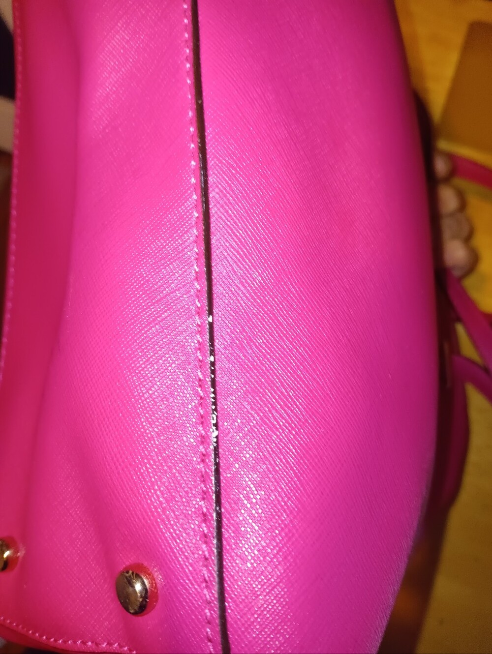 Kate Spade Pink Leather Shoulder Bag - Picture 5 of 8
